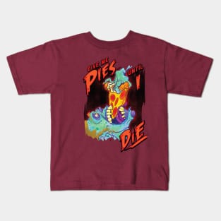 Give me Pie Until I Die Zombie Kids T-Shirt